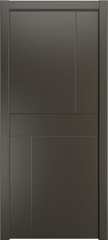 Глухая межкомнатная дверь ID-Z Гриджио Эмаль (Мильяна)