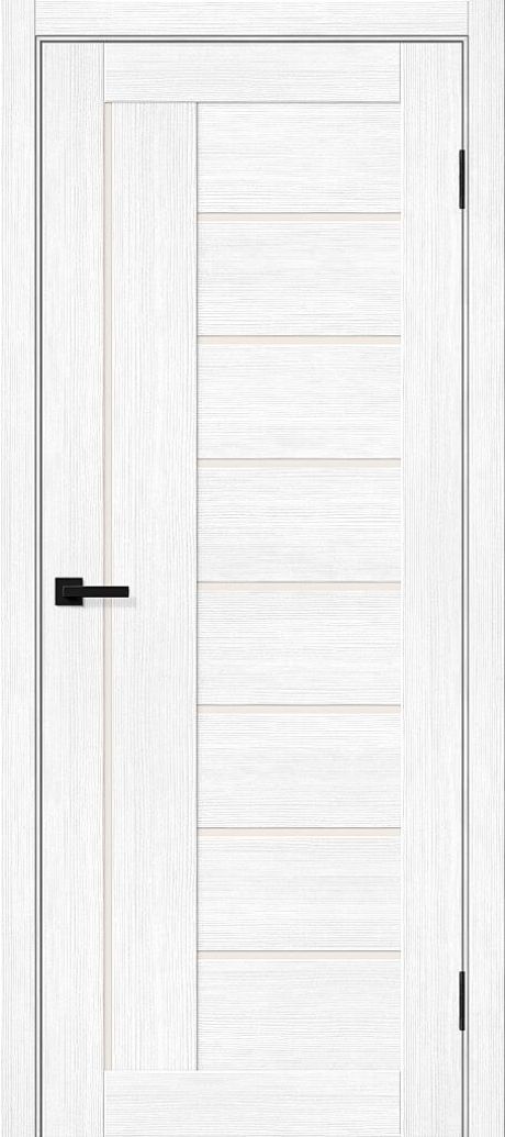 Межкомнатная дверь остекленная Браво-29 Snow Melinga (BRAVO)