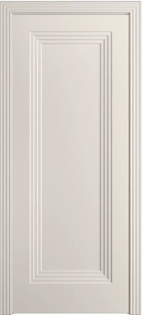 Глухая межкомнатная дверь Каролина-1 Бежевый Эмаль (Бипи Дорс)