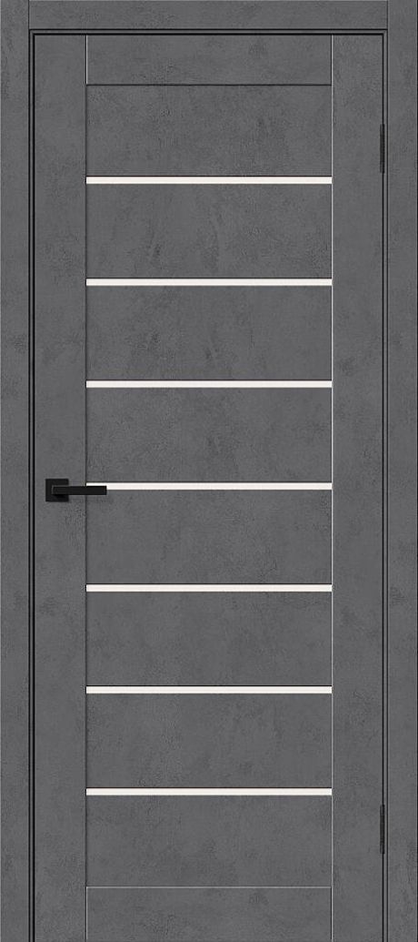 Межкомнатная дверь остекленная Браво-22 Slate Art (BRAVO)