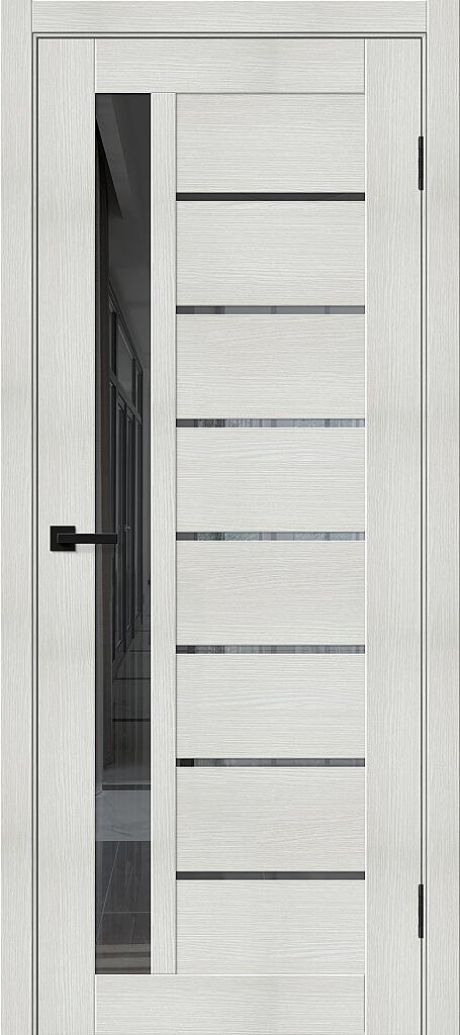 Межкомнатная дверь остекленная Браво-27 Bianco Melinga (BRAVO)