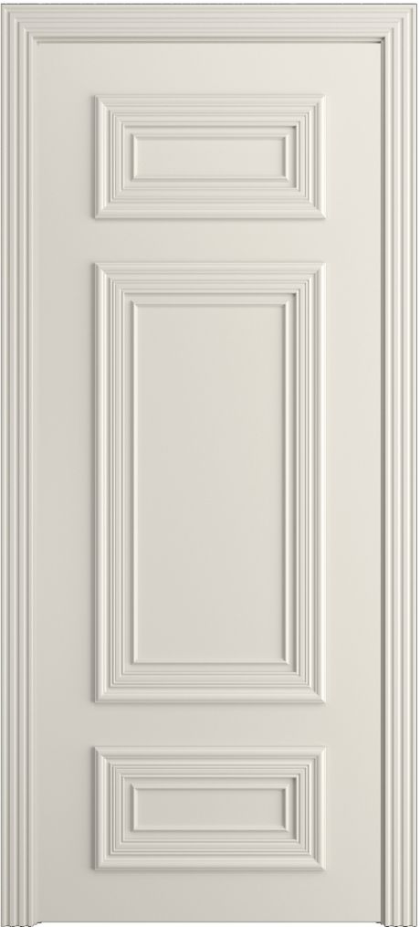 Глухая межкомнатная дверь Сицилия Бежевый Эмаль (Мильяна)