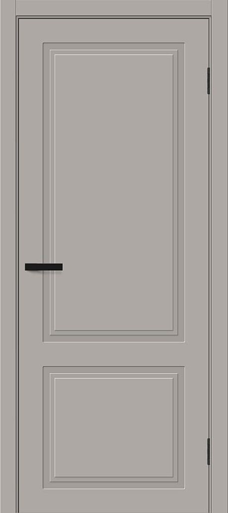 Межкомнатная дверь глухая Граффити-42 Grey Pro (BRAVO)