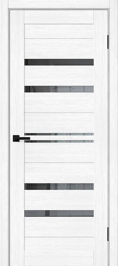 Межкомнатная дверь остекленная Браво-30 Snow Melinga (BRAVO)