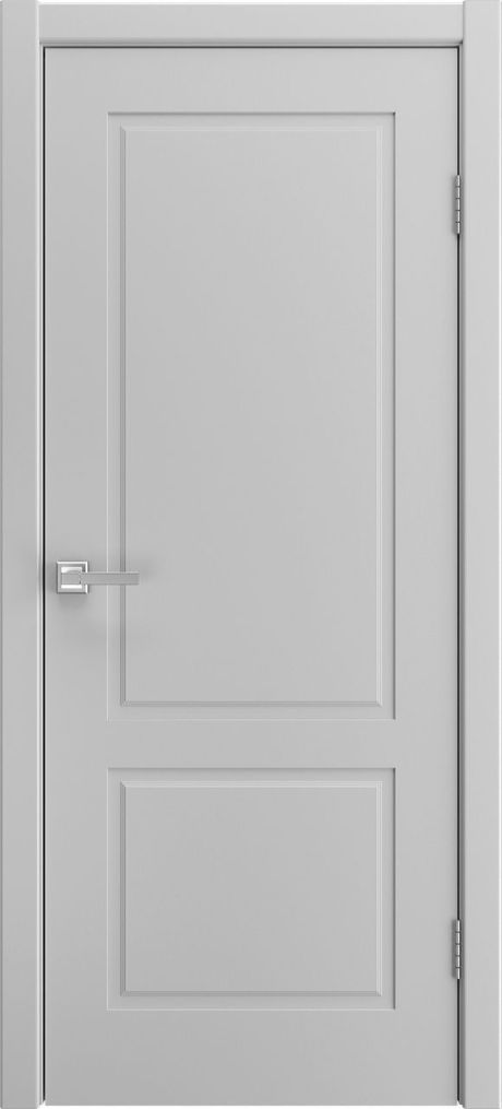 Глухая межкомнатная дверь Капри RAL 7047 Эмаль (Шейл Дорс)