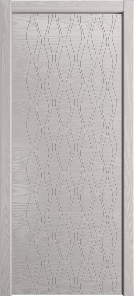 Глухая межкомнатная дверь ID-S Агат Шпон (Мильяна)