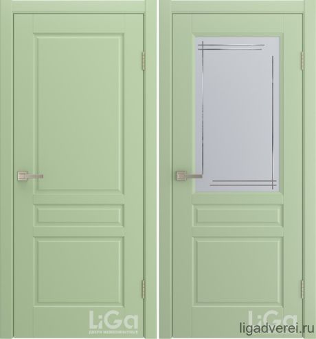 Межкомнатная дверь Belle Фисташка Эмаль (Лига дверей)
