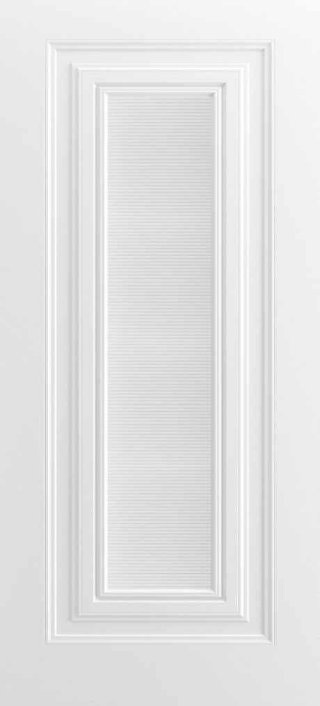 Глухая межкомнатная дверь Титул-1 В2 Белый Эмаль (Шейл Дорс)