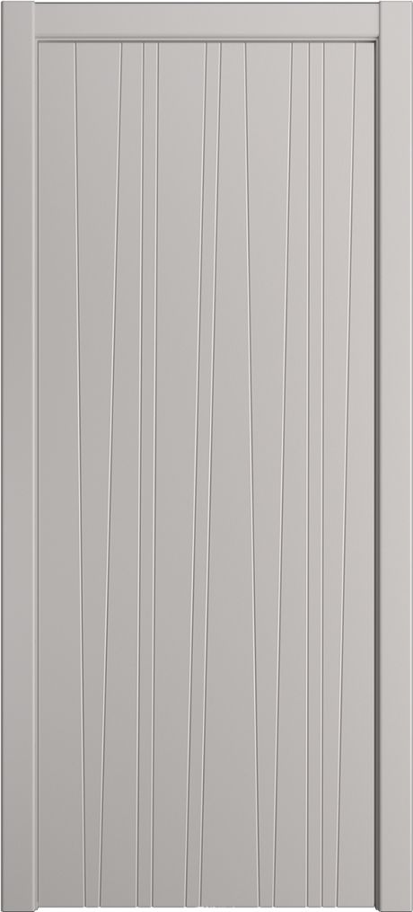 Глухая межкомнатная дверь ID-V Агат Эмаль (Мильяна)