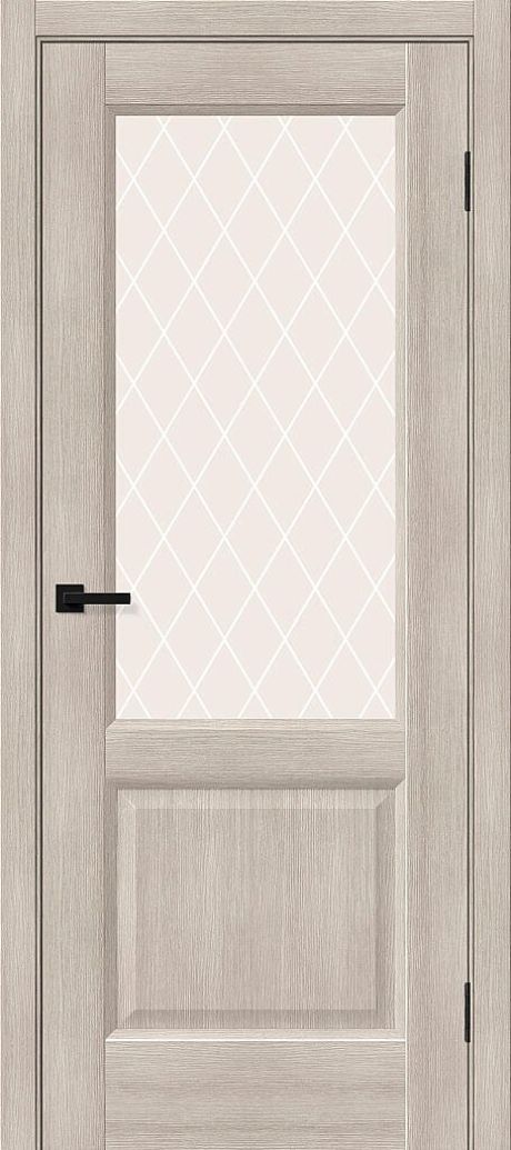 Межкомнатная дверь остекленная Неоклассик-33 Cappuccino Melinga (Mr.wood)