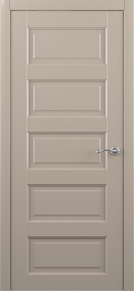 Глухая межкомнатная дверь Эрмитаж-6 Серый Vinyl (ALBERO)