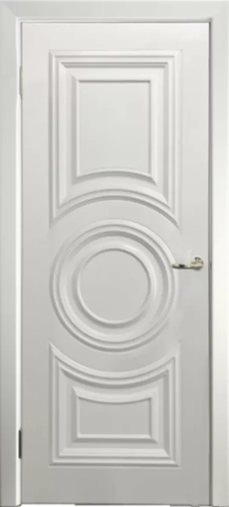 Глухая межкомнатная дверь Премьер-8 Белый Эмаль (Шейл Дорс)