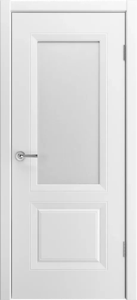 Межкомнатная дверь со стеклом Белли Белый Эмаль (Шейл Дорс)