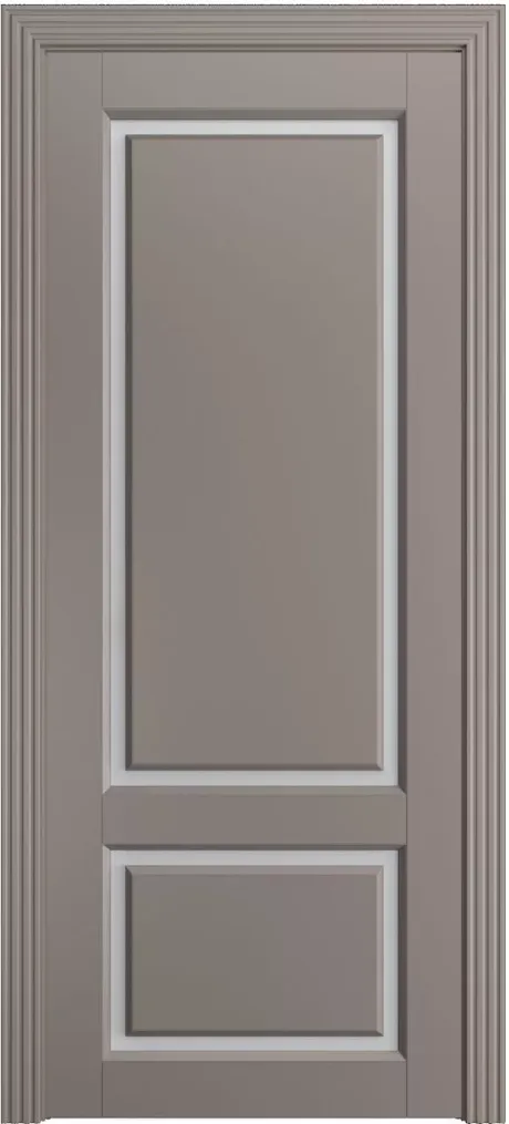 Межкомнатная дверь со стеклом Мадрид Темно-серый Эмаль (Шейл Дорс)