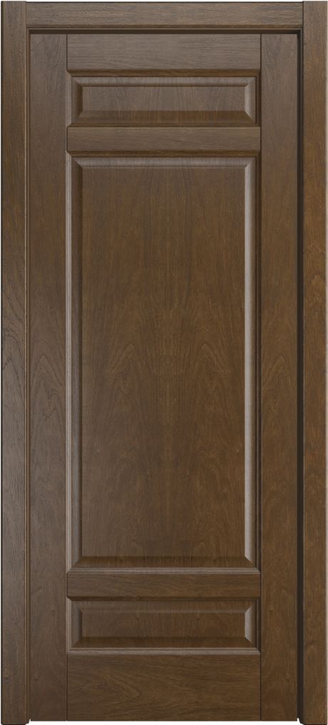 Глухая межкомнатная дверь Клариса Дуб виски Шпон (Мильяна)