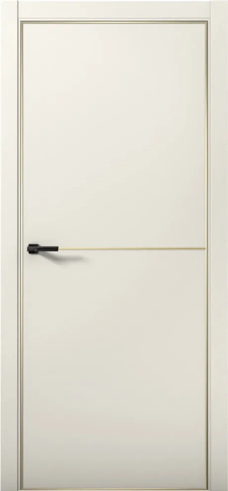 Межкомнатная дверь ESTETICA 02 Магнолия Кромка AL Gold (Brandoors)