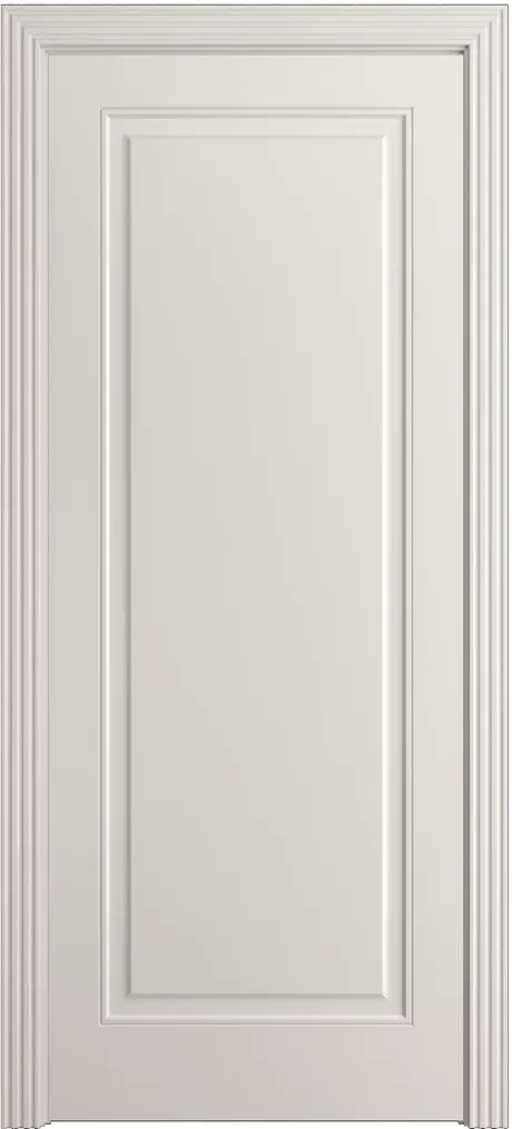 Глухая межкомнатная дверь Бьянка-1 Бежевый Эмаль (Бипи Дорс)