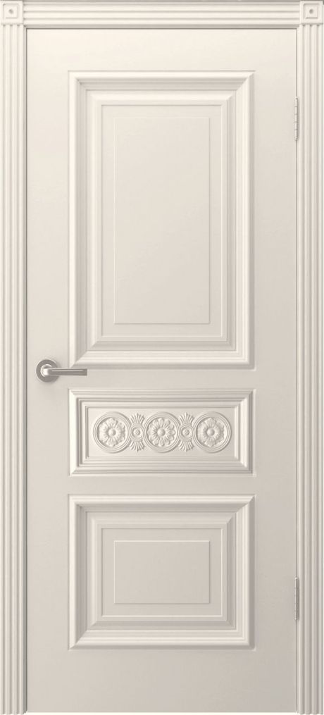 Глухая межкомнатная дверь Премьера Шампань Эмаль (Шейл Дорс)