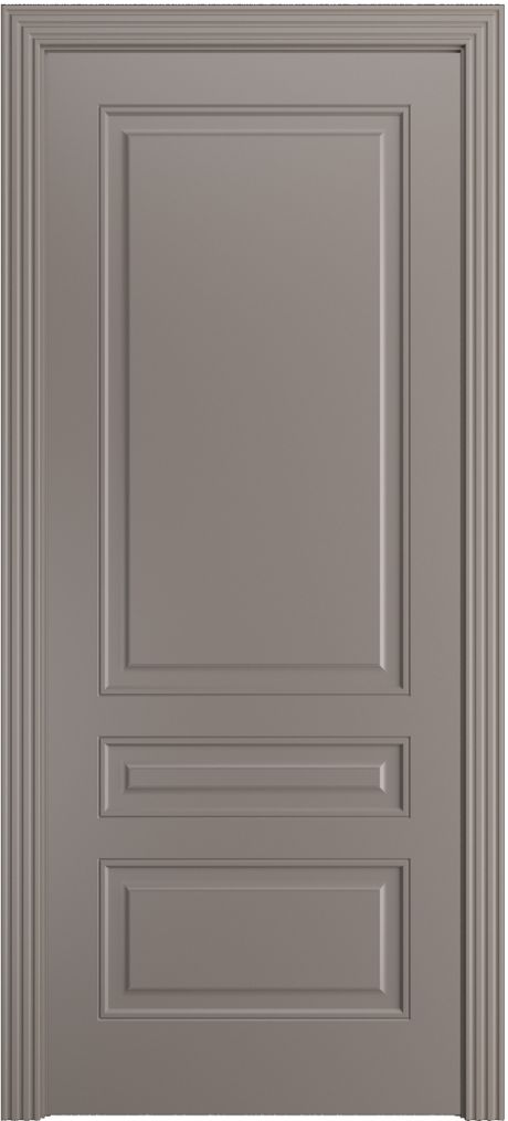 Глухая межкомнатная дверь Бьянка Темно-серый Эмаль (Бипи Дорс)