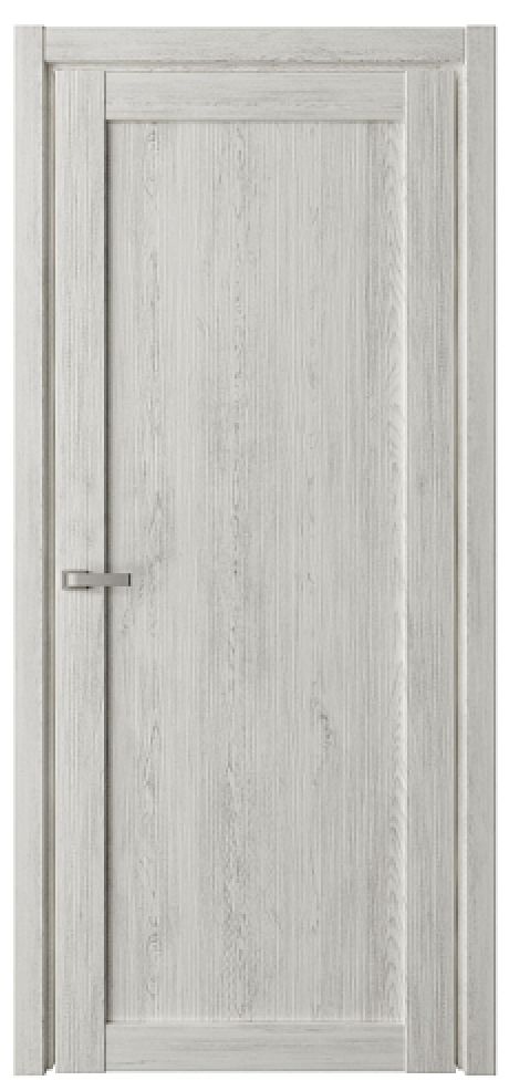 Глухая межкомнатная дверь Гамбург Дуб нордик Эко-шпон (ALBERO)