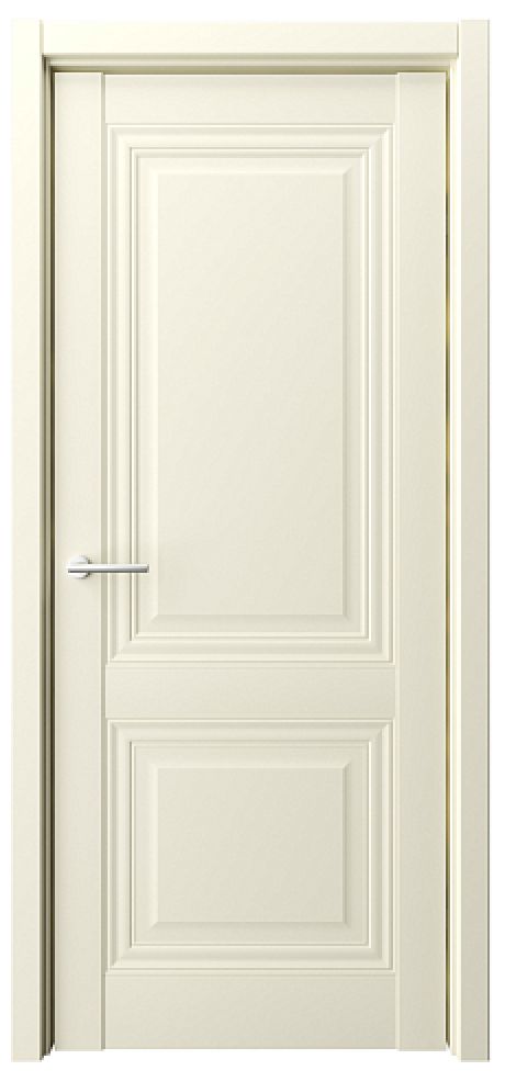 Глухая межкомнатная дверь Спарта-2 Ваниль Vinyl (ALBERO)