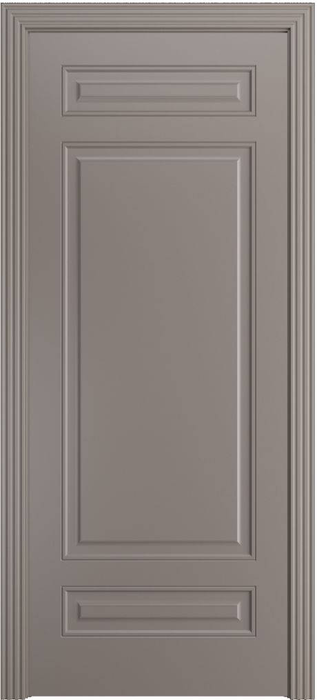 Глухая межкомнатная дверь Бьянка .1 Темно-серый Эмаль (Бипи Дорс)