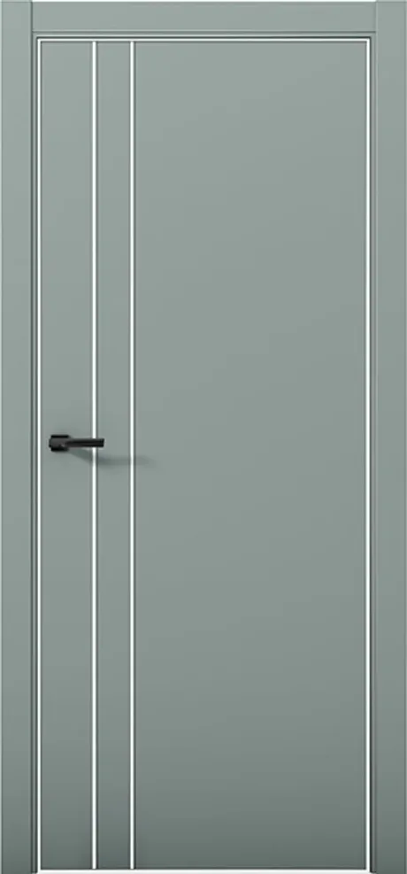 Межкомнатная дверь ESTETICA 04 Deep Green Кромка AL White (Brandoors)