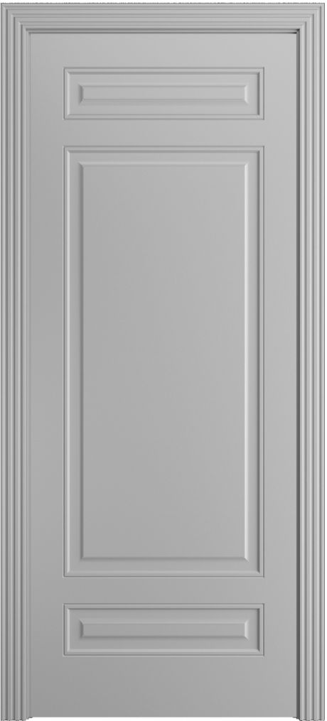 Глухая межкомнатная дверь Бьянка .1 Светло серая Эмаль (Бипи Дорс)