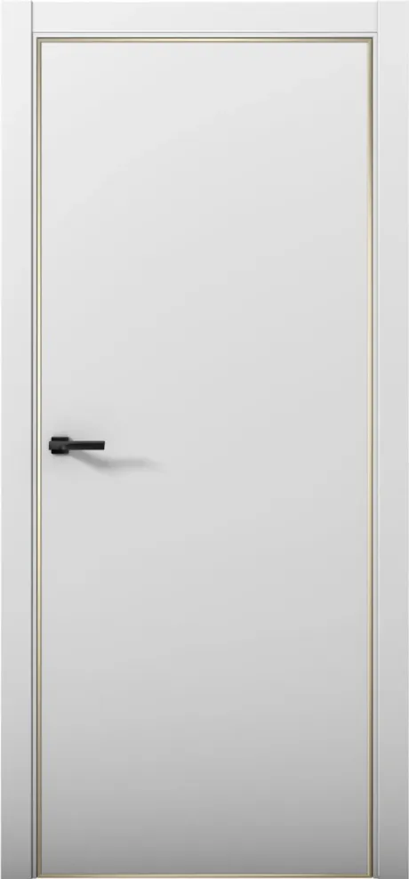 Межкомнатная дверь ESTETICA 01 Манхэттен Кромка AL Gold (Brandoors)