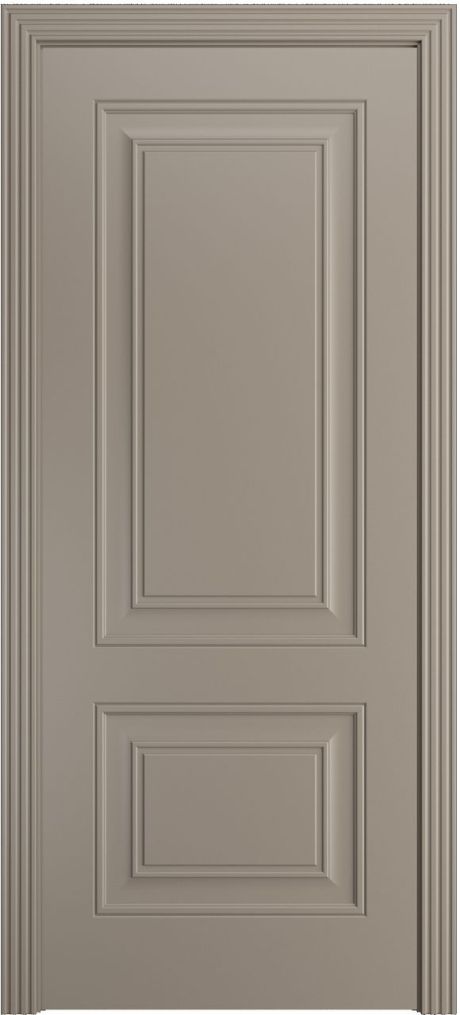 Глухая межкомнатная дверь Версаль-1Ф Латте Эмаль (Мильяна)