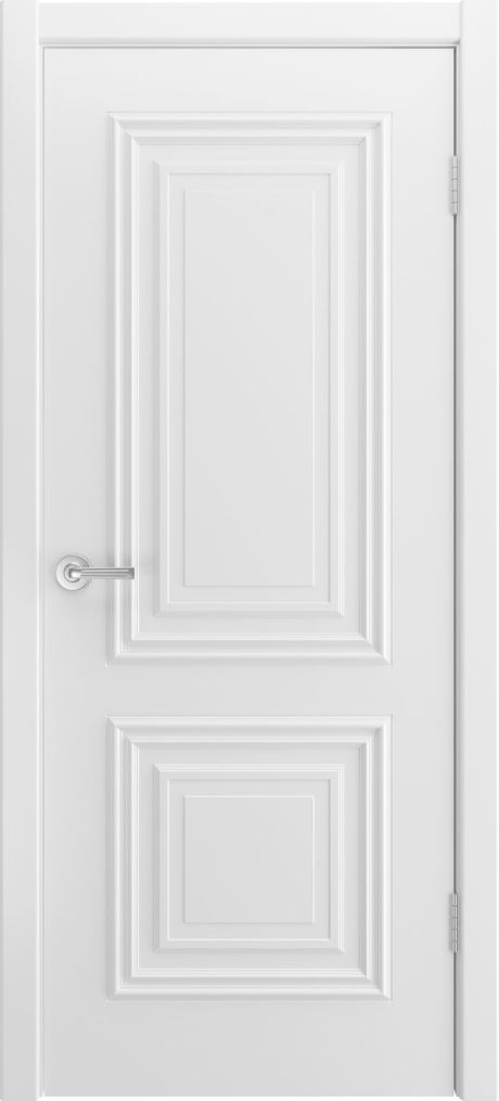 Глухая межкомнатная дверь Турин Белый Эмаль (Шейл Дорс)