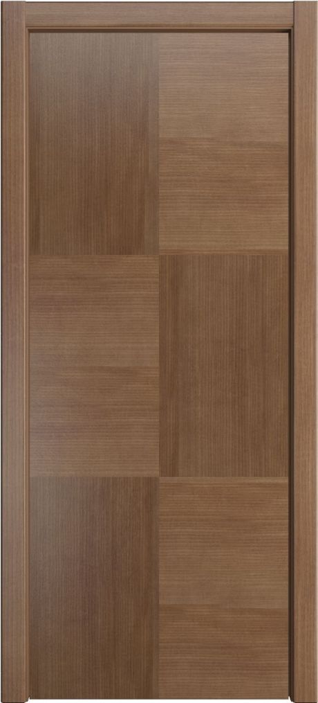 Глухая межкомнатная дверь Некст Дуб палисандр Шпон (Мильяна)