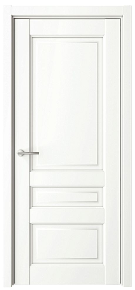Глухая межкомнатная дверь Эрмитаж-2 Белый Vinyl (ALBERO)