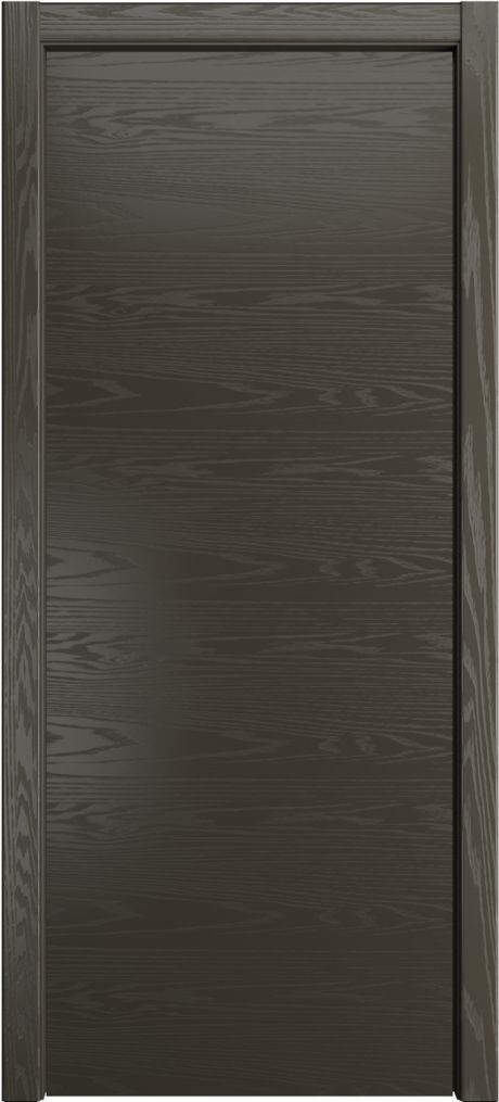 Межкомнатная дверь ID-гладкое Гриджио Шпон (Мильяна)