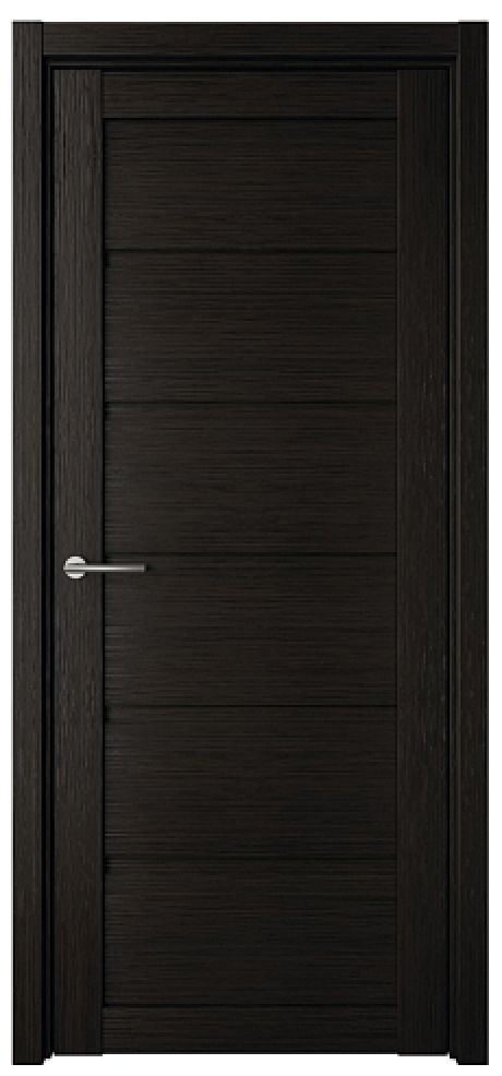 Глухая межкомнатная дверь Вена Темный кипарис Эко-шпон (ALBERO)