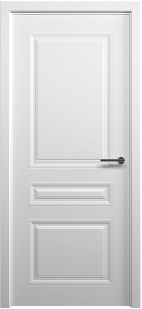 Глухая межкомнатная дверь Стиль-2 Белый Эмаль (ALBERO)
