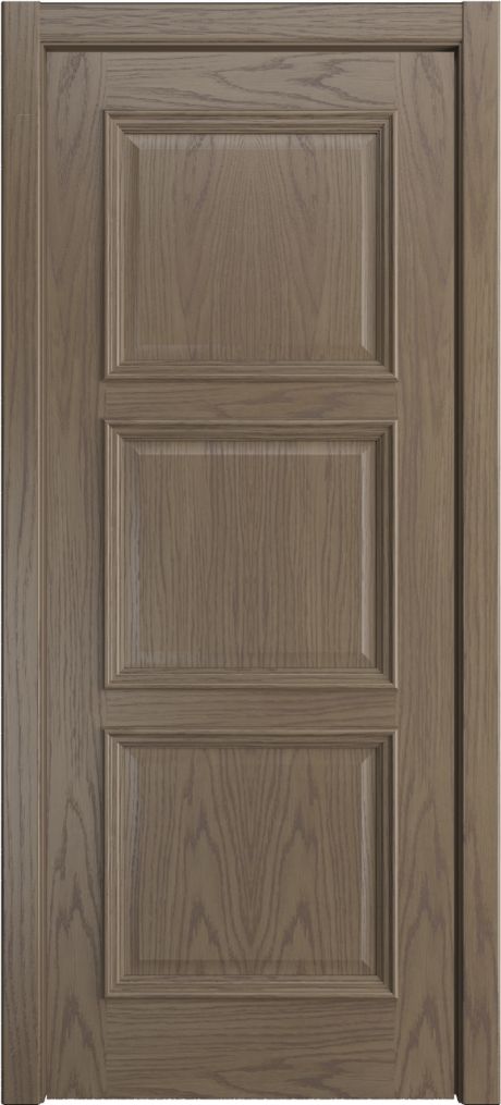 Глухая межкомнатная дверь Версаль Дуб грейвуд Шпон (Мильяна)