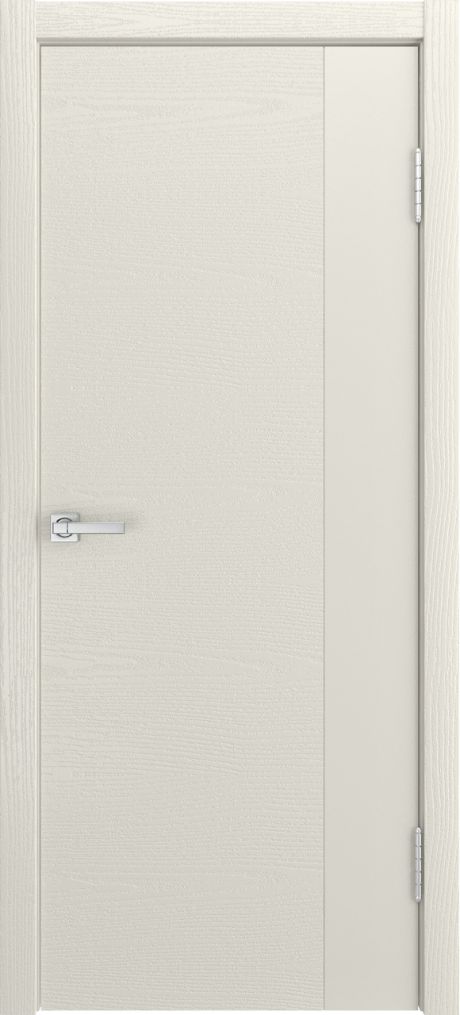 Глухая межкомнатная дверь ID-L Бьянко Шпон (Мильяна)