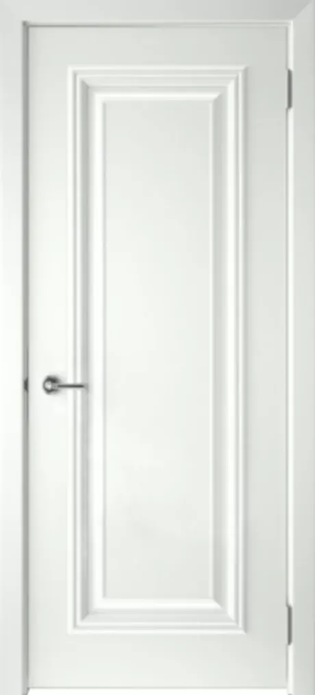 Глухая межкомнатная дверь Премьер-1 Белый Эмаль (Шейл Дорс)