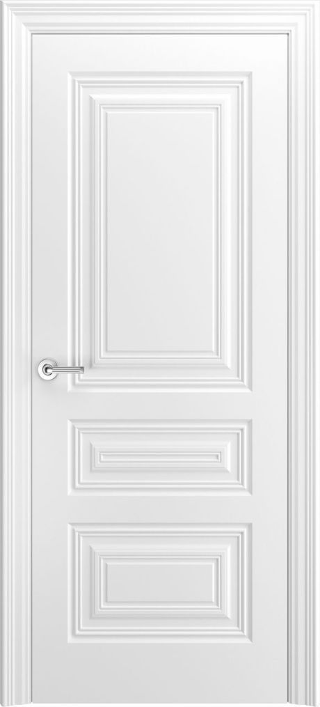 Глухая межкомнатная дверь Дельта-5 Белый Эмаль (Шейл Дорс)