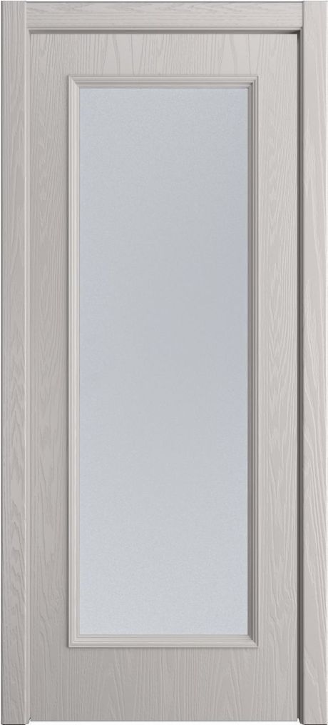 Межкомнатная дверь со стеклом Палермо Агат Шпон (Мильяна)