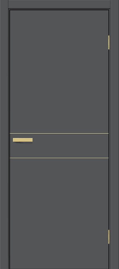 Межкомнатная дверь глухая Браво-0.24.П (SG:P3) Stormy Silk (BRAVO)
