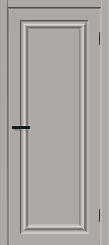 Межкомнатная дверь глухая Граффити-20 Grey Pro (BRAVO)
